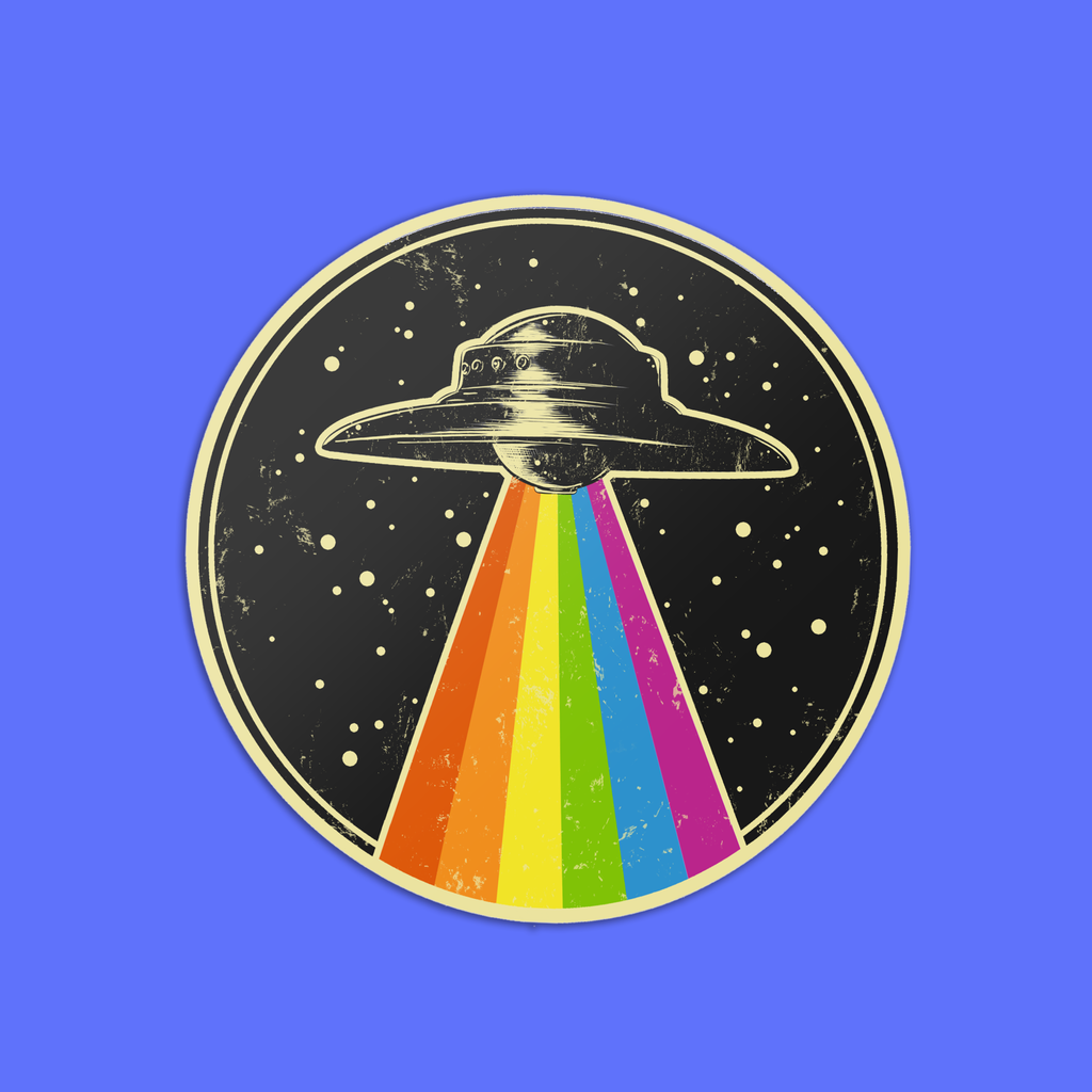 Queer UFO Sticker