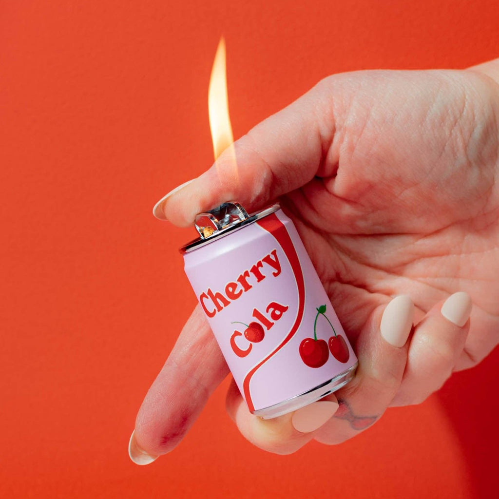 Cherry Cola Soda Can Lighter