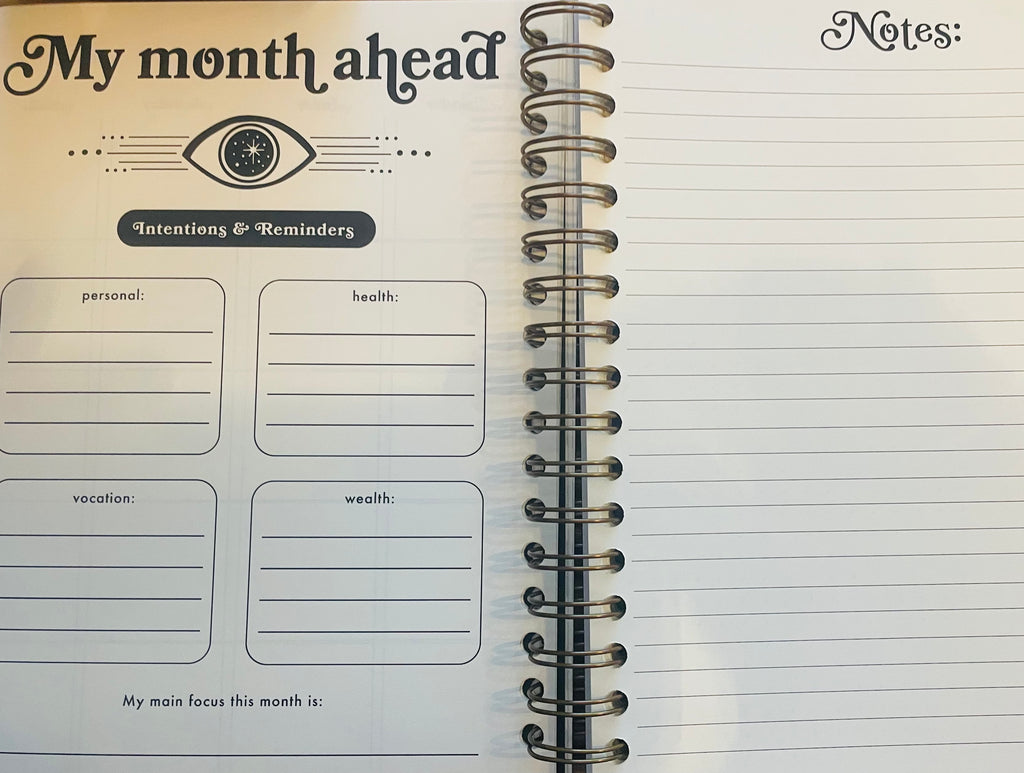 All Seeing Eye Intention Journal & Planner