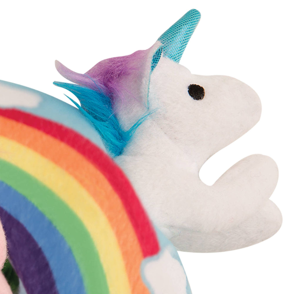 Rainbow Unicorn Hide & Seek Dog Toy