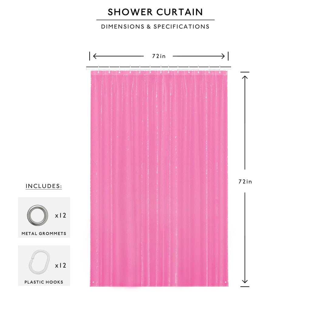 Olas Shower Curtain Primrose