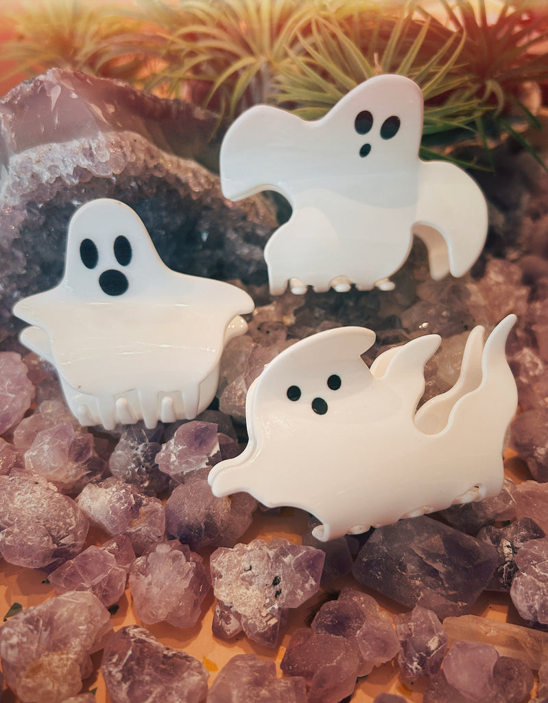 Lil' Ghosts Spooky Hair Claw Clip