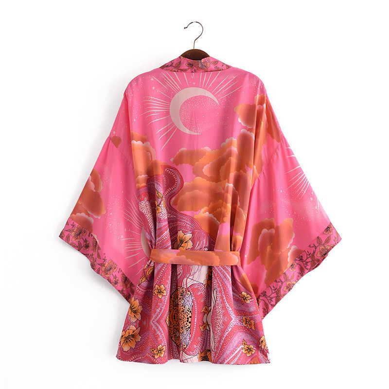 Tangerine Celestial Kimonos