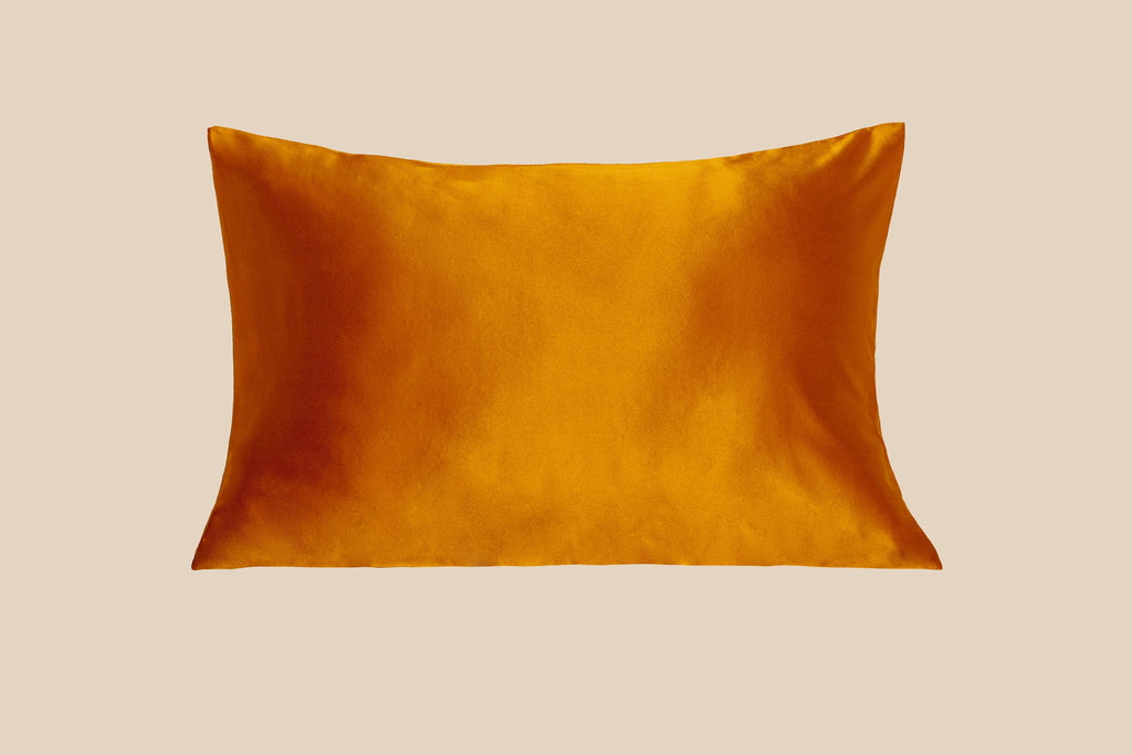 Goldenrod Mulberry Silk 22 Momme Pillowcase