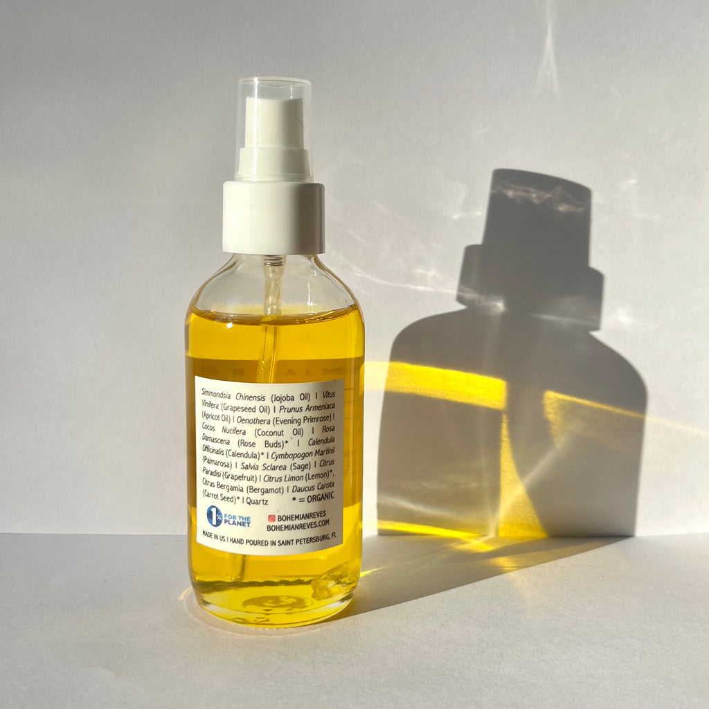 Smolder Calendula & Clear Quartz Infused Body Oil