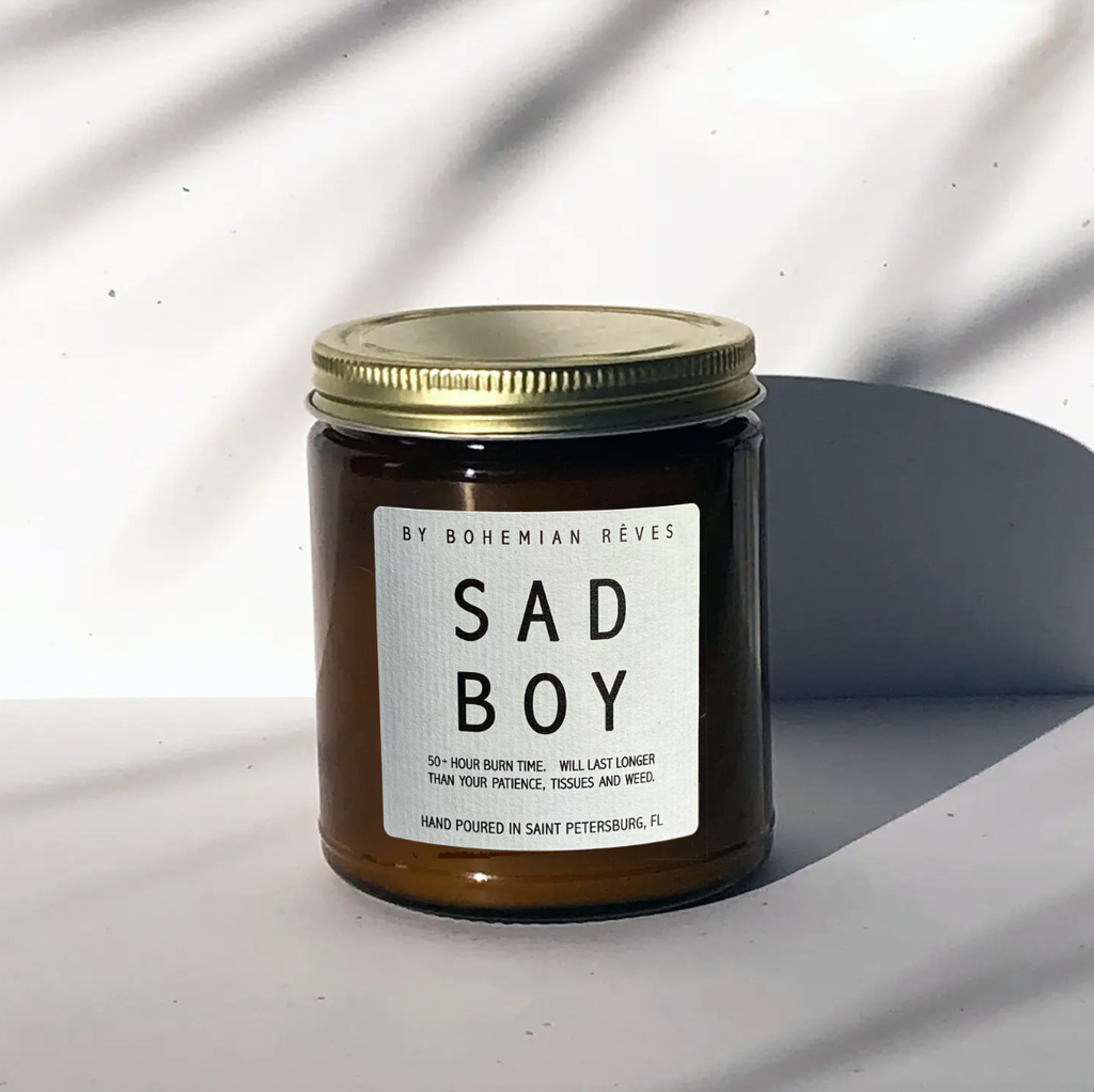 Sad Boy Soy Candle
