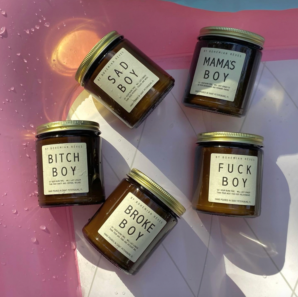 Bitch Boy Soy Candle