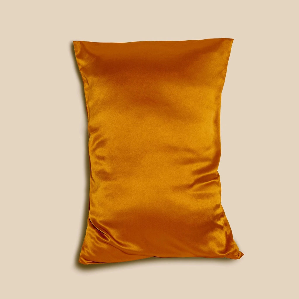 Goldenrod Mulberry Silk 22 Momme Pillowcase