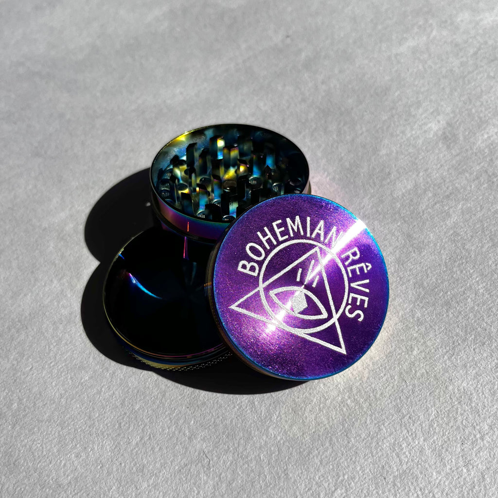 House Music Holographic Grinder by Bohemian Rêves