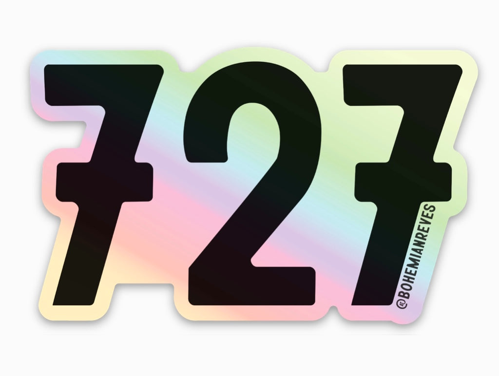 727 Saint Petersburg FL Sticker