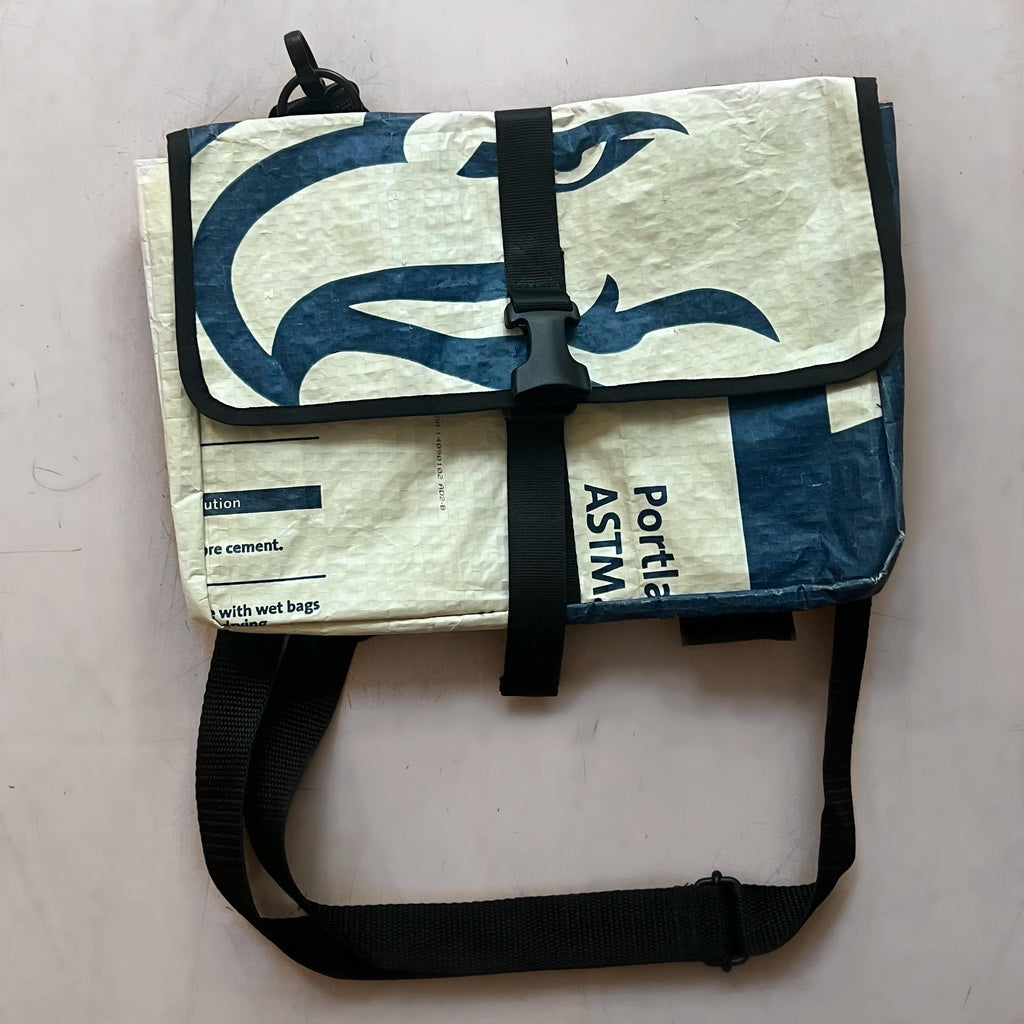 Recycled Cement Messenger Bag