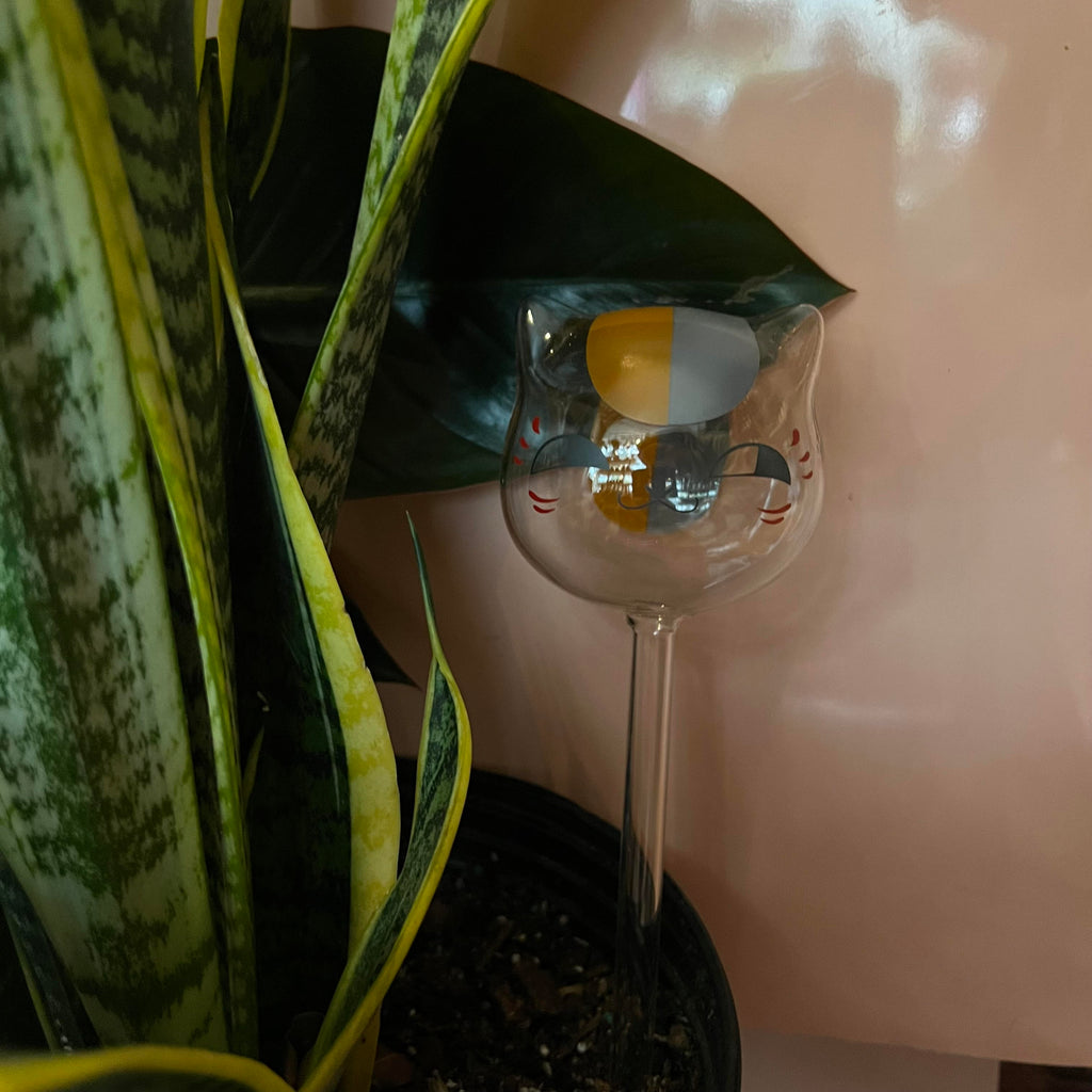 Cat Self-Watering Plant Stick