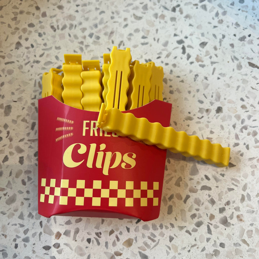 Fry Chip Clips Fridge Magnet