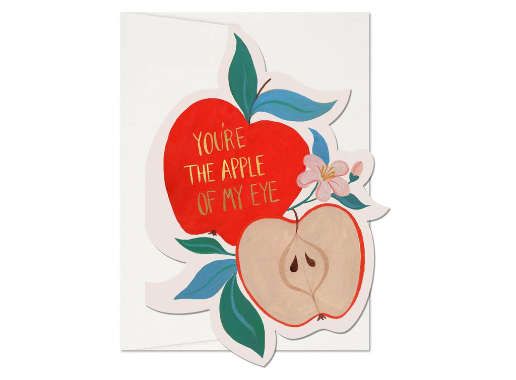 Apple of My Eye love greeting card