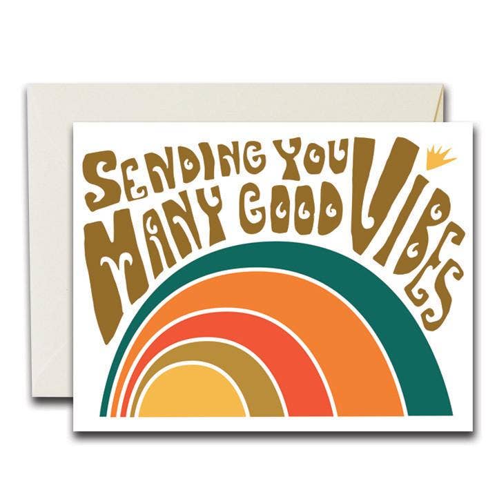 Sending Many Good Vibes Card
