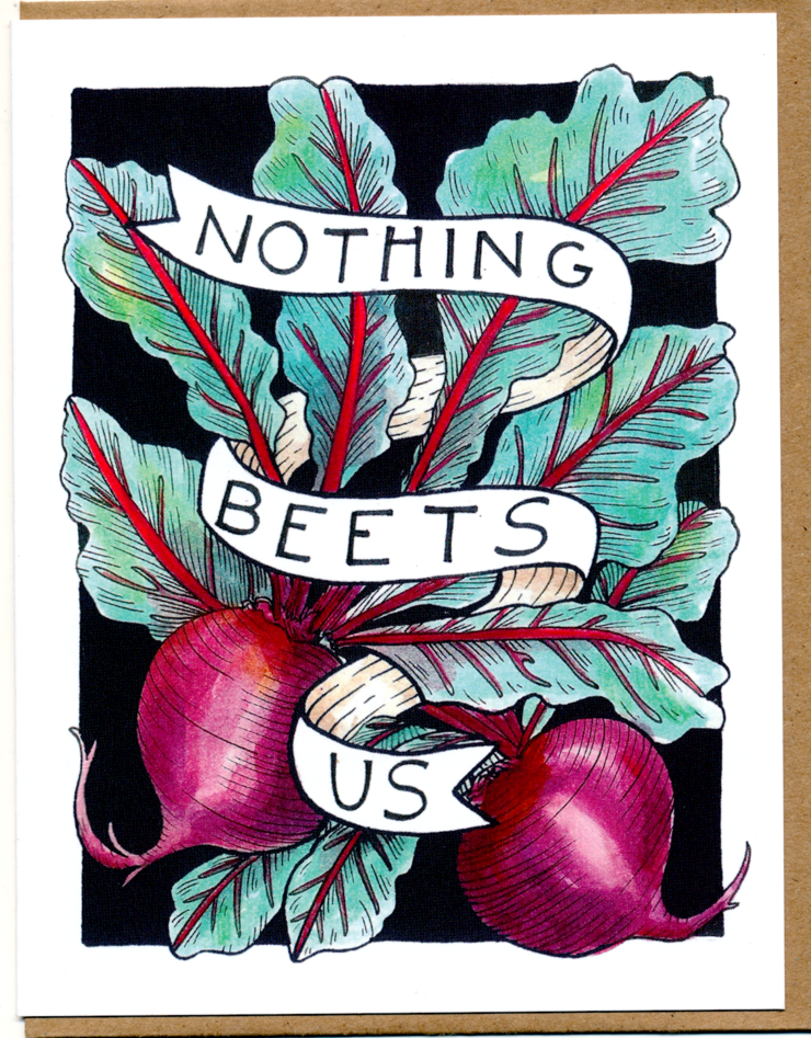 Nothing Beets Us Card