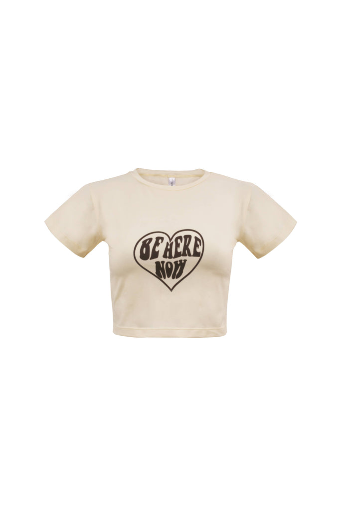 Be Here Now baby tee