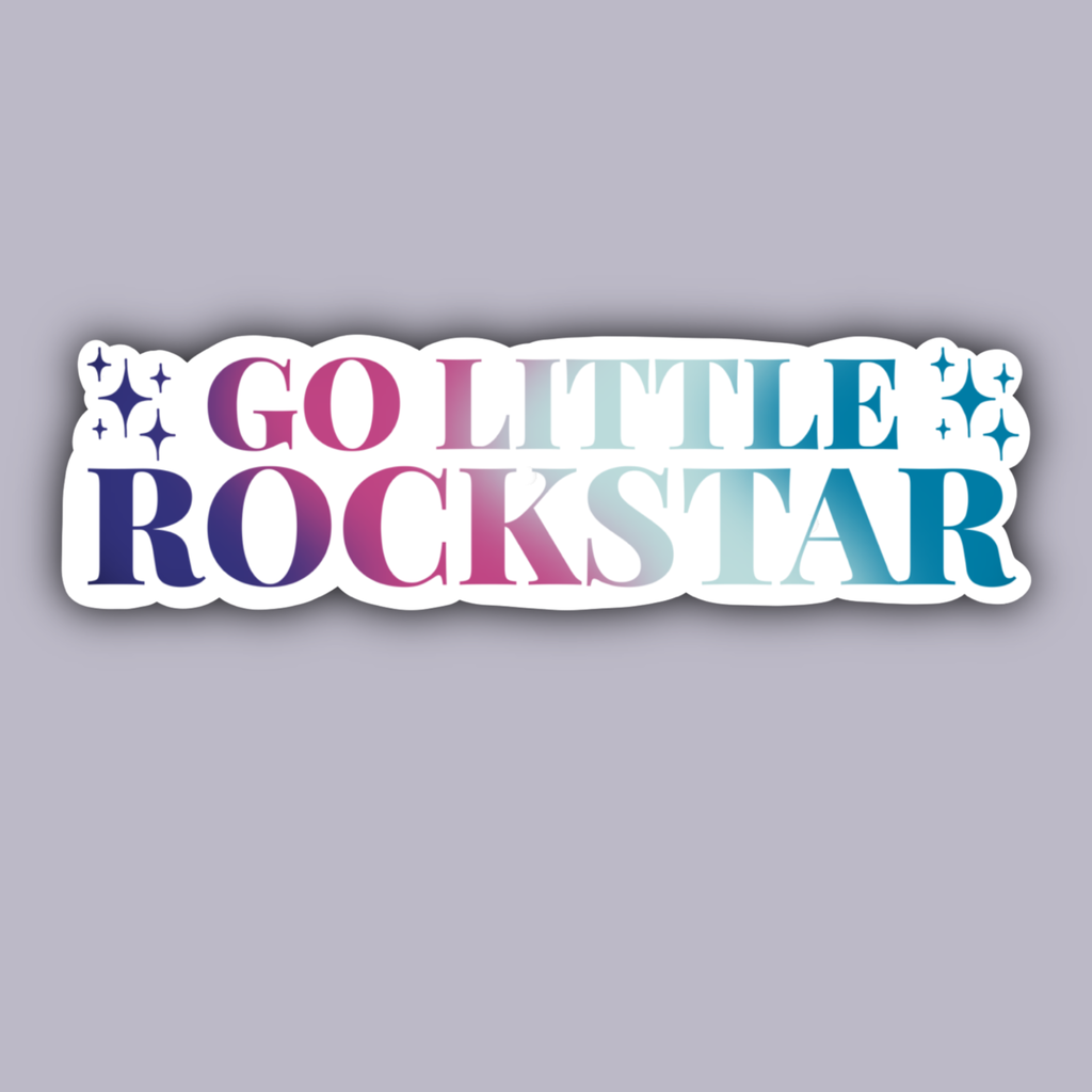 Go Little Rockstar Sticker