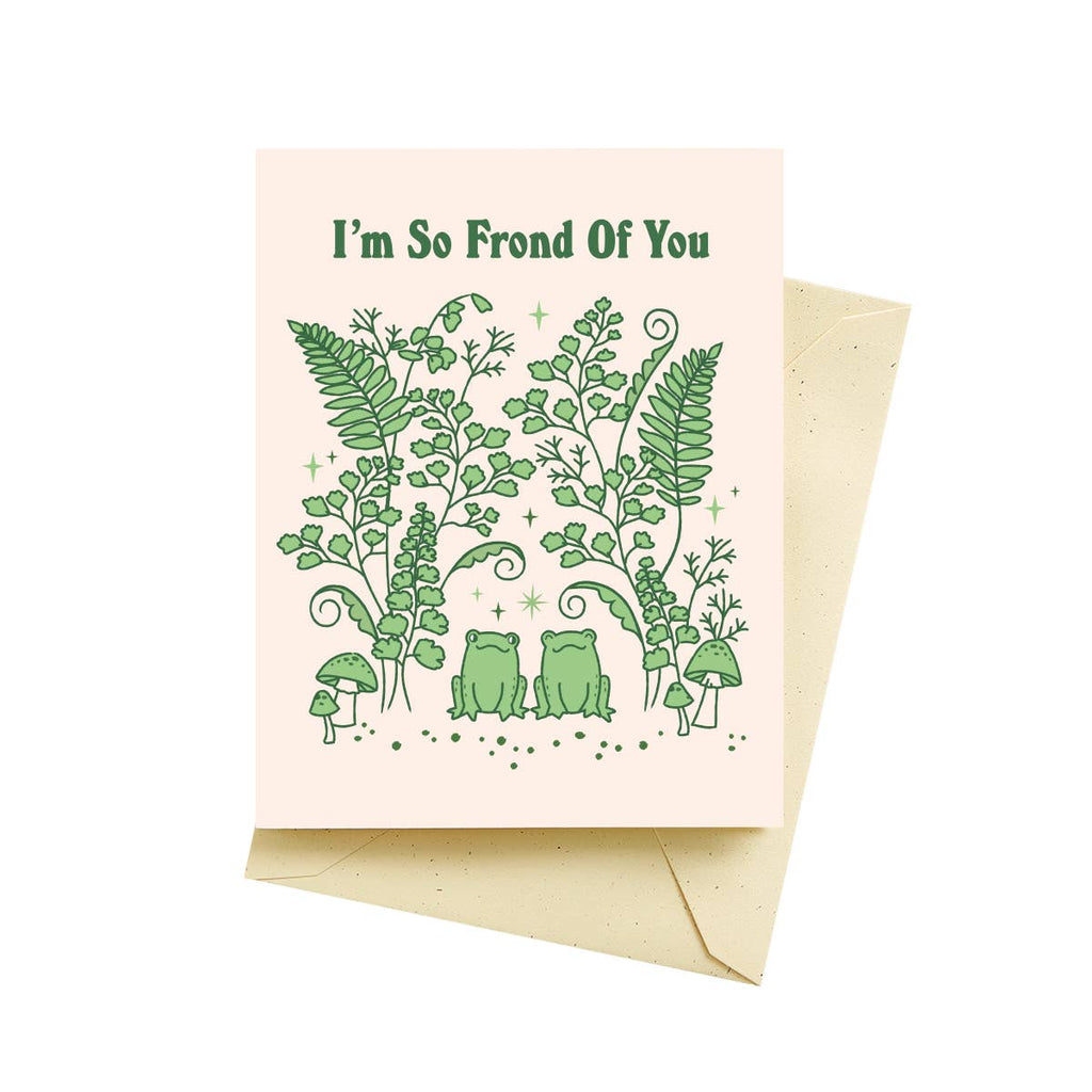 Fronds Love Card
