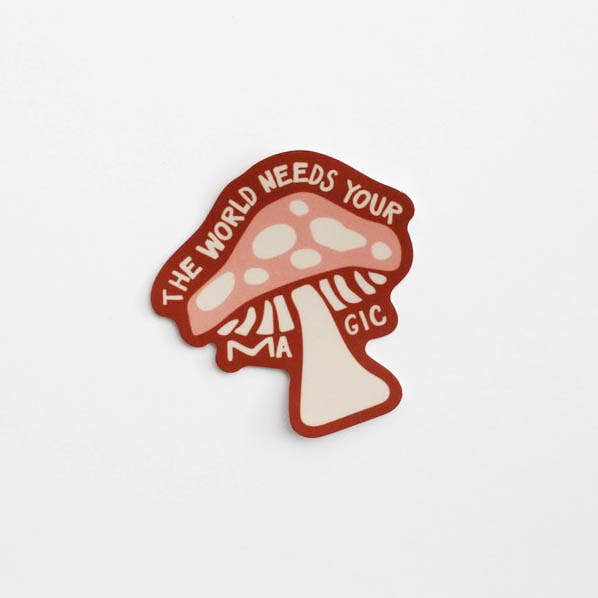 Your Magic Mushroom Sticker