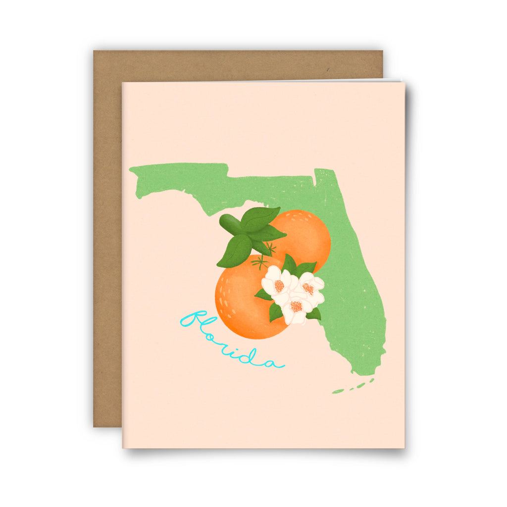 Florida Oranges Card