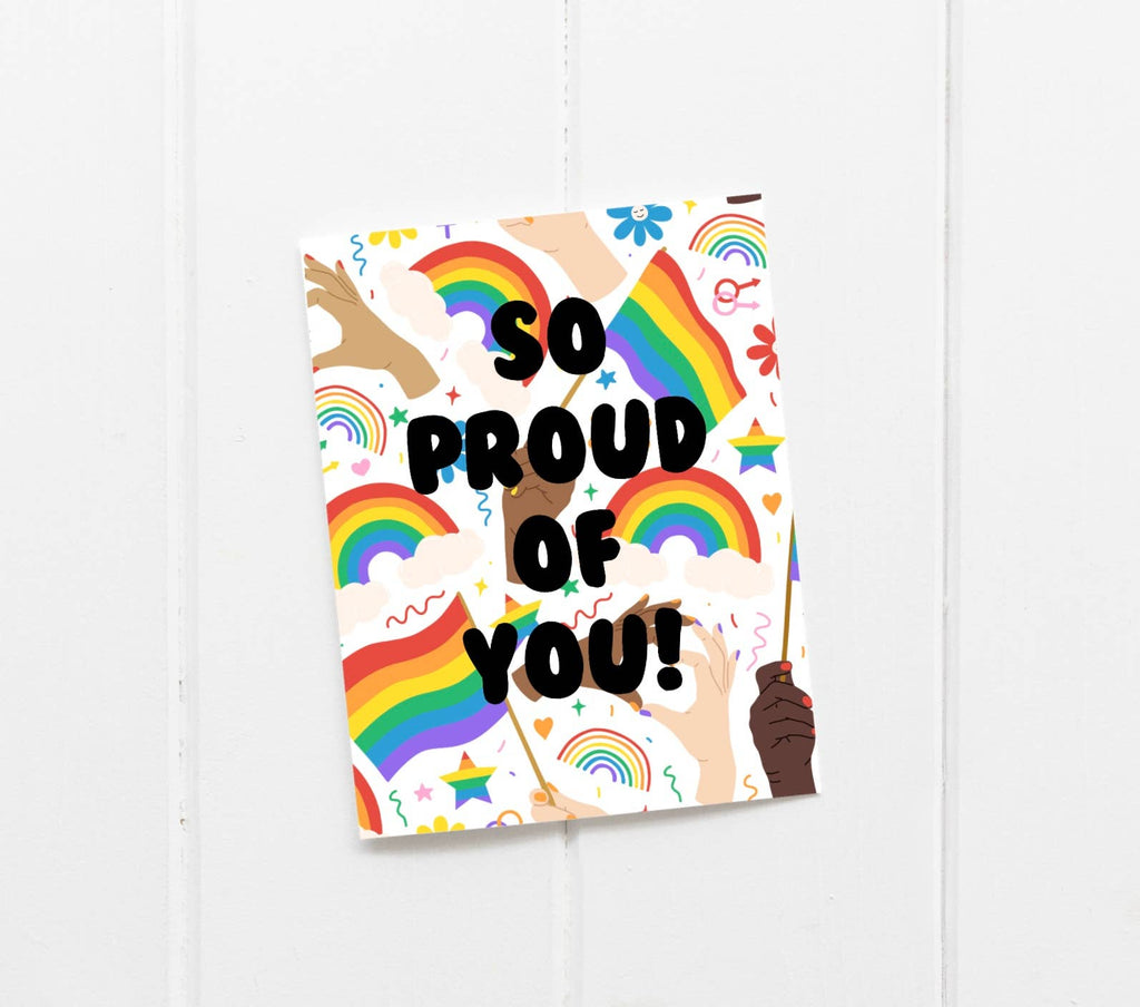 So Proud of You!  Card