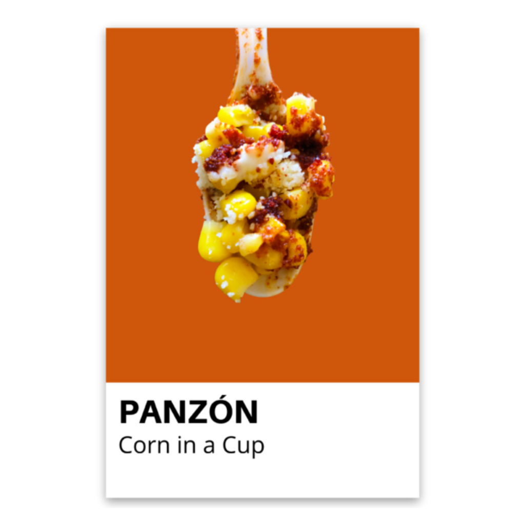 Corn In A Cup Panzón Sticker