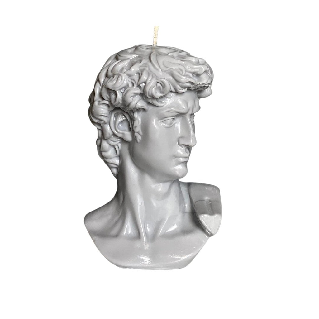 David Bust Candle