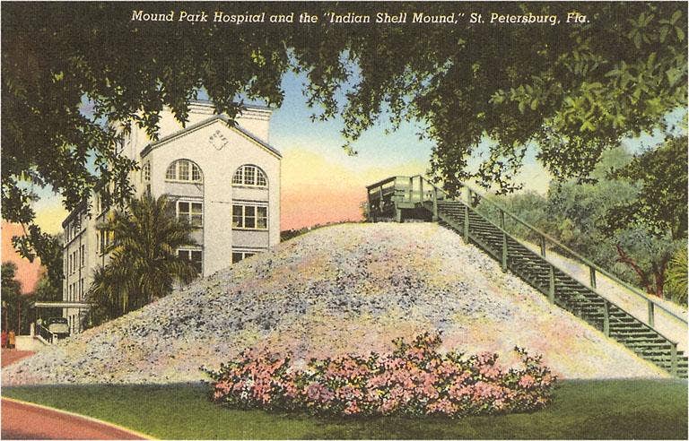 Indian Shell Mound, St. Petersburg, FL Card