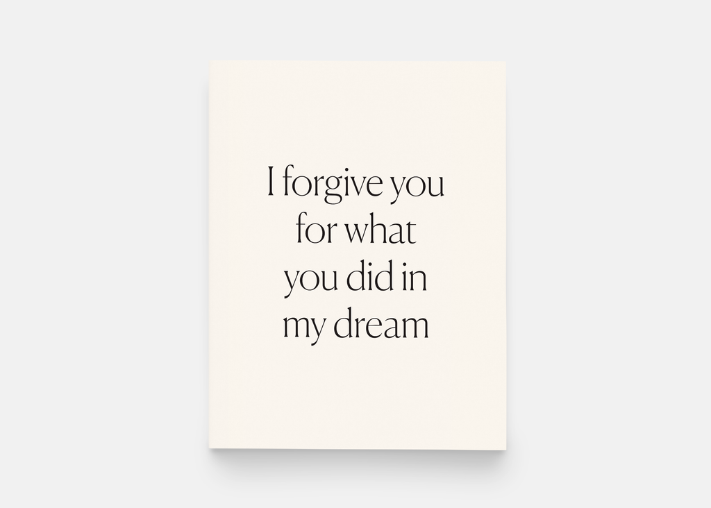 In My Dream Greeting Card