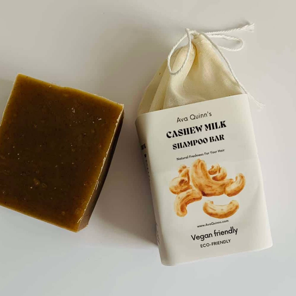Cashew Milk Solid Vegan Shampoo Bar