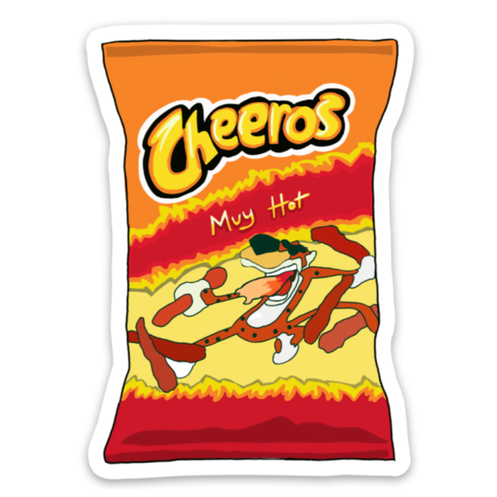 Hot Cheetos Sticker