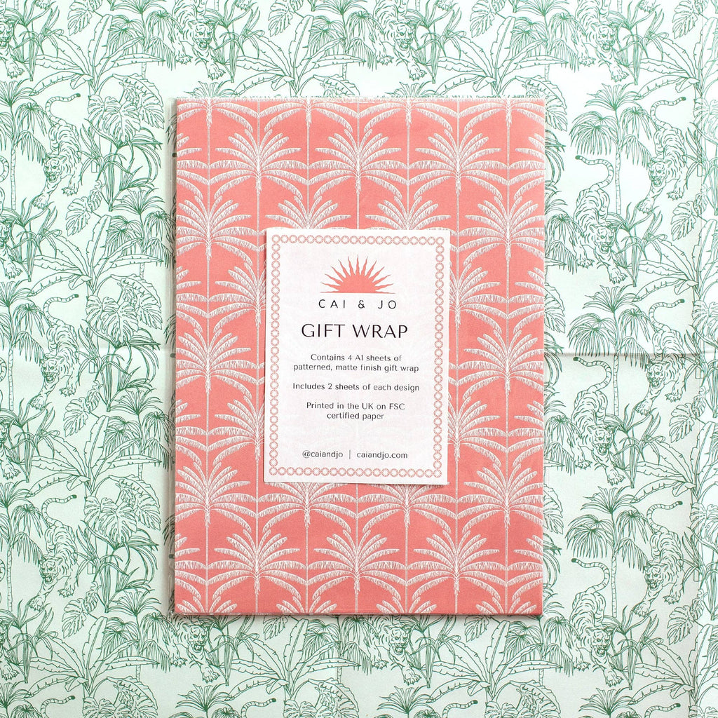 Tropical Gift Wrap Pack