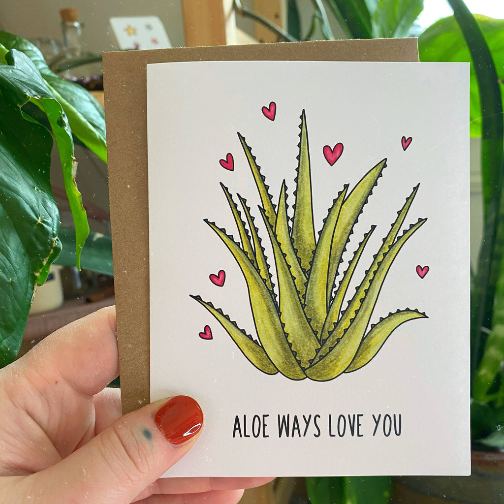 Love Aloe Ways Love You Card