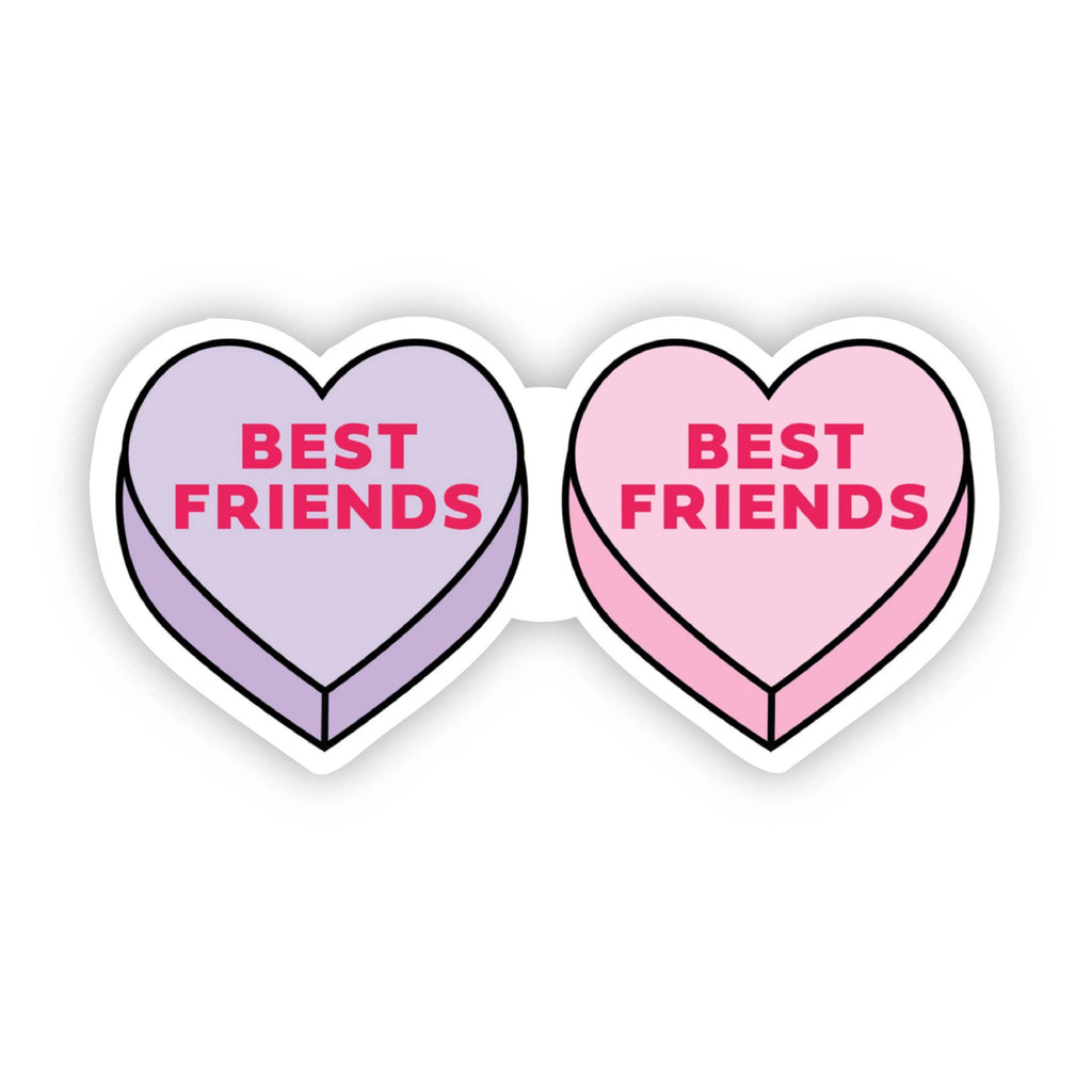 Big Moods - Best Friends Double Heart Sticker
