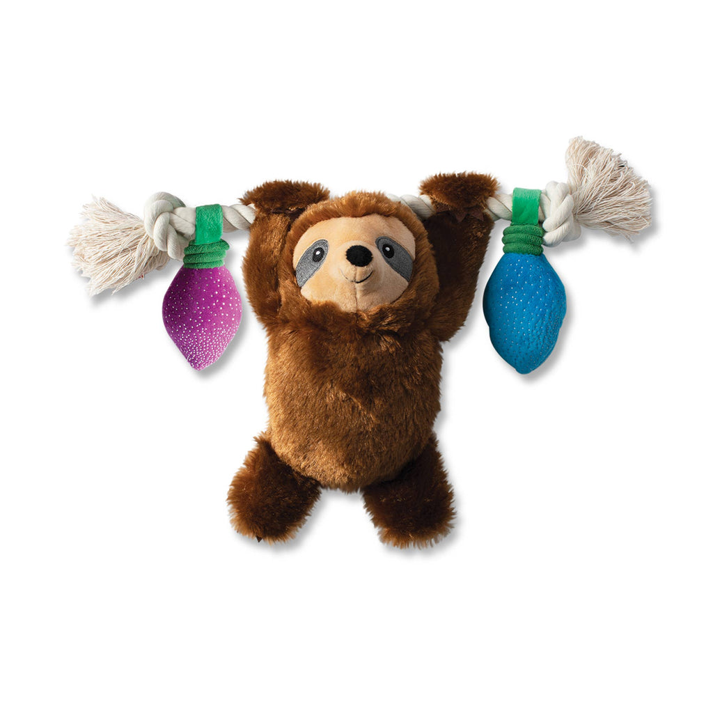 Let It Glow Sloth Dog Toy
