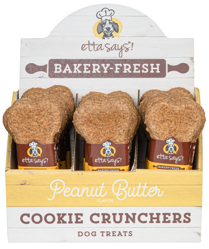 Peanut Butter Cookie Dog Crunchers