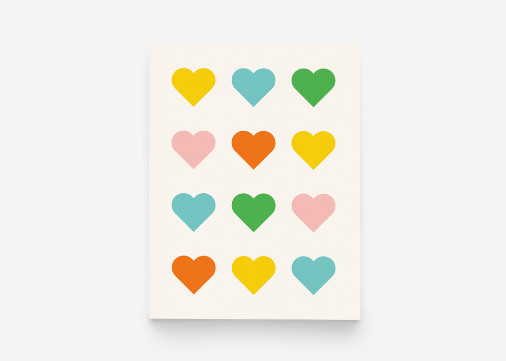 Hearts Greeting Card