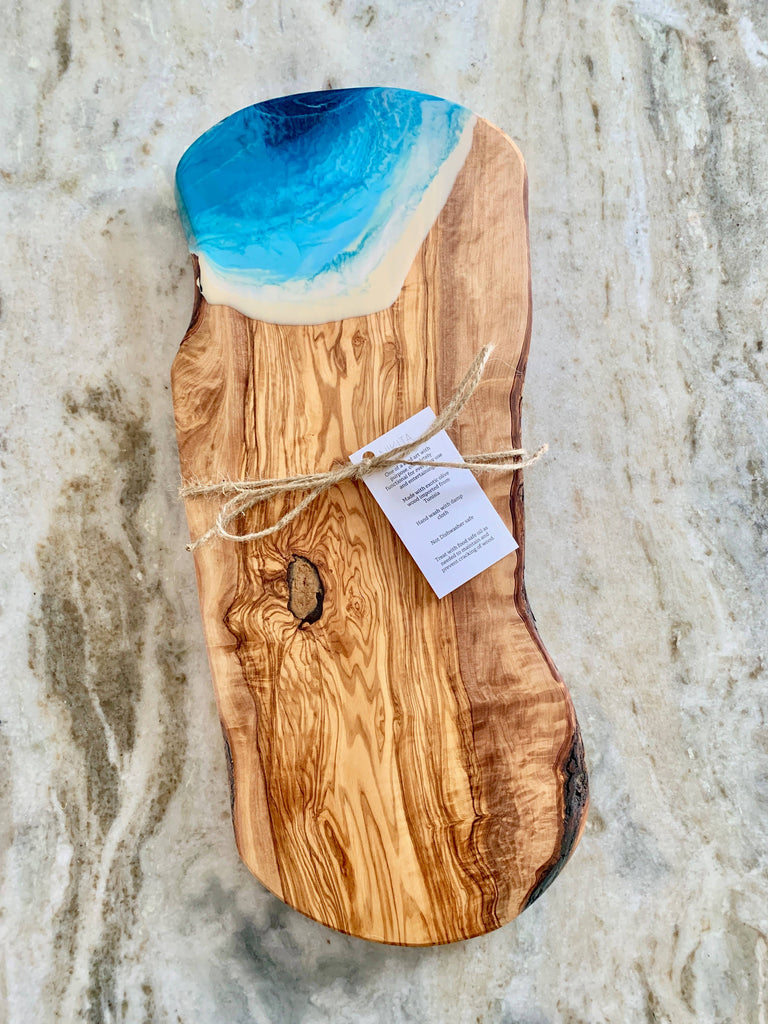 Lana Exotic Olive Wood Cheese Boards