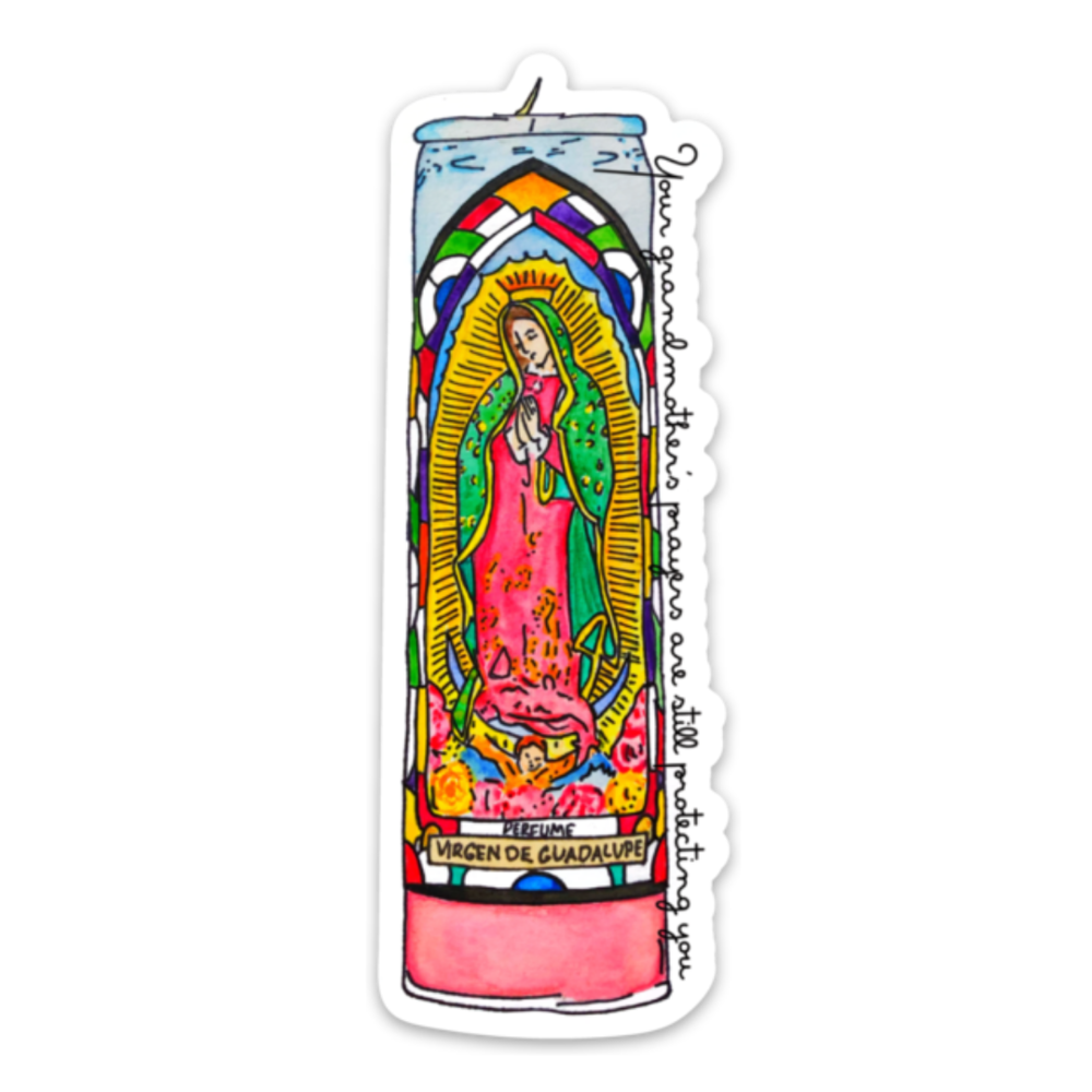 Prayer Candle Sticker