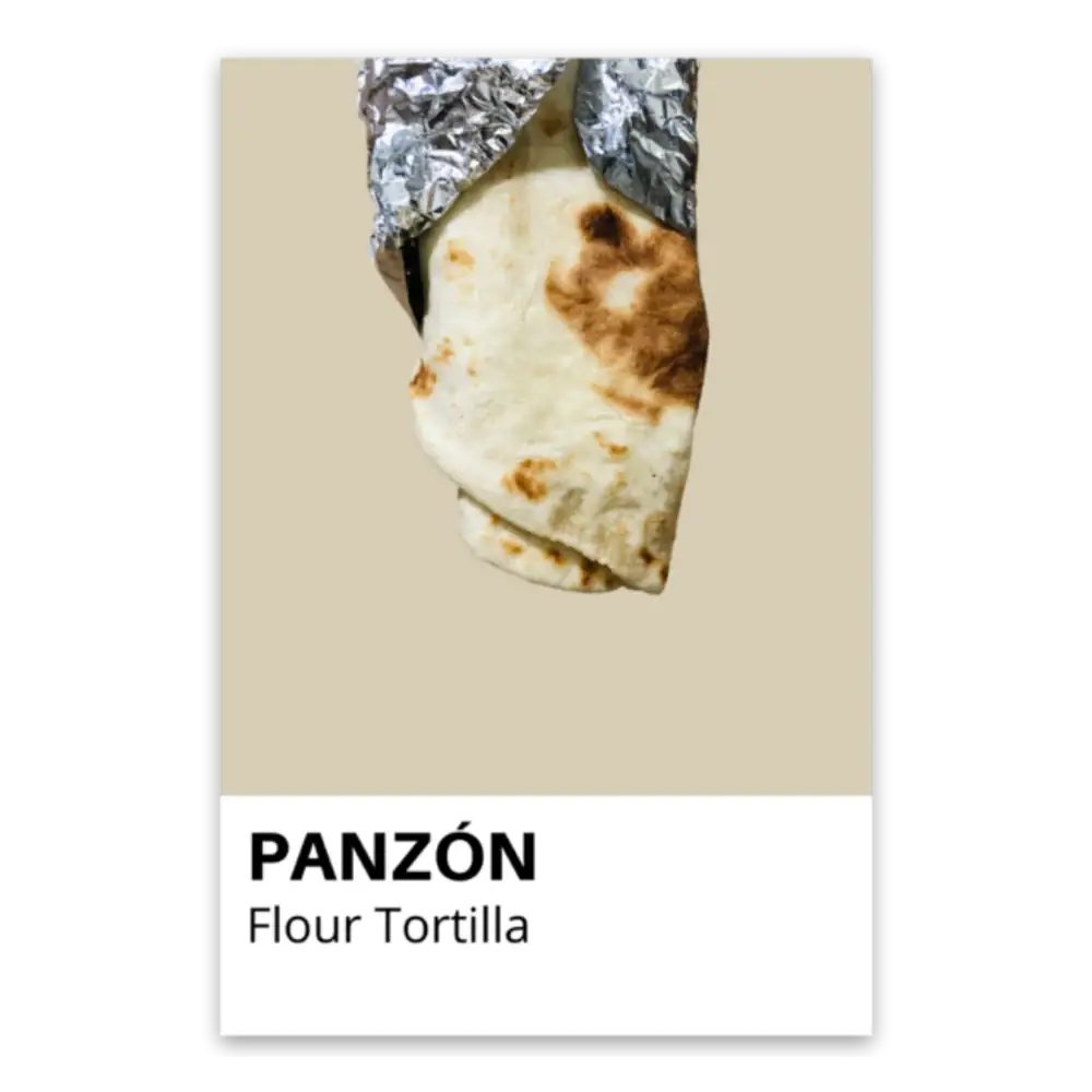 Flour Tortilla Panzón Print