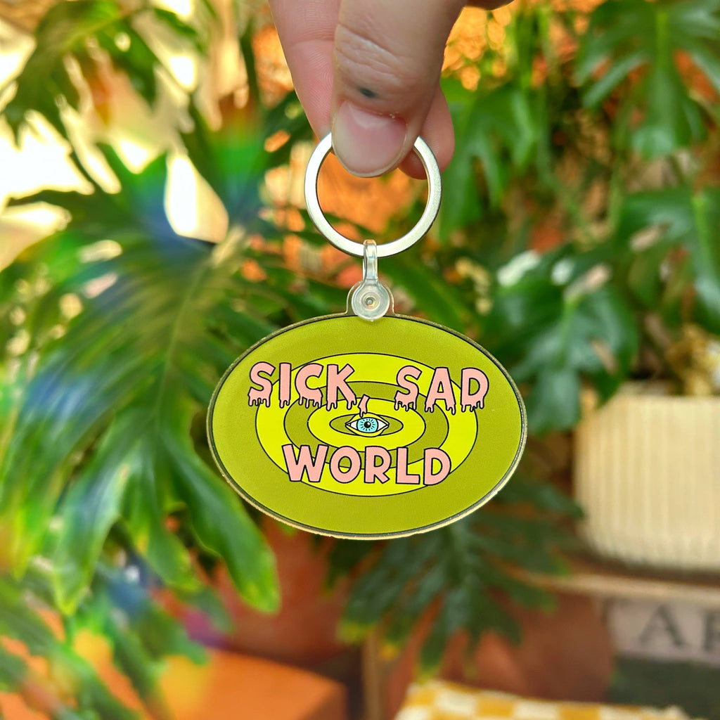 Sick Sad World Keychain
