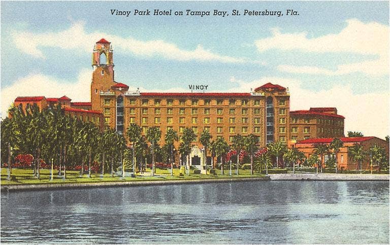 Vinoy Park Hotel Card