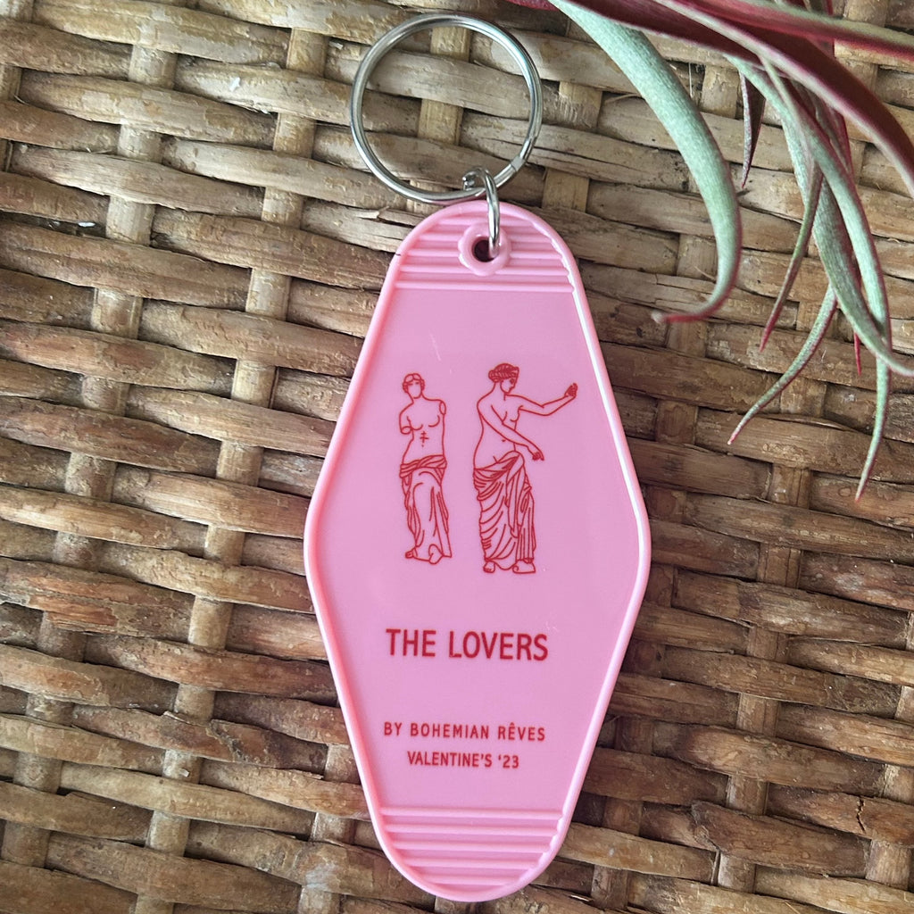 The Lovers Motel Keychain