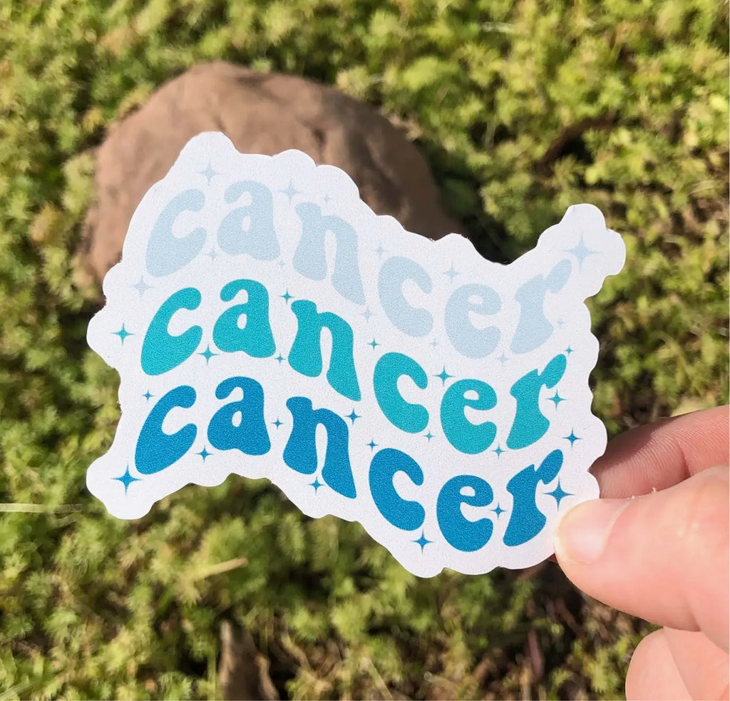 Cancer Star Sign Sticker
